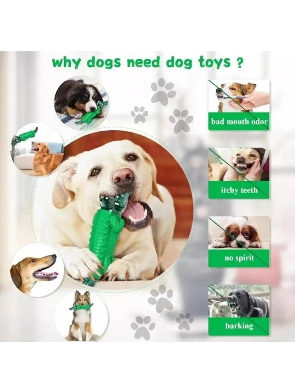 Dog Toy For Aggressive Chewers Medium Large Dogs Hard Touch Toy Strong Dog Toy